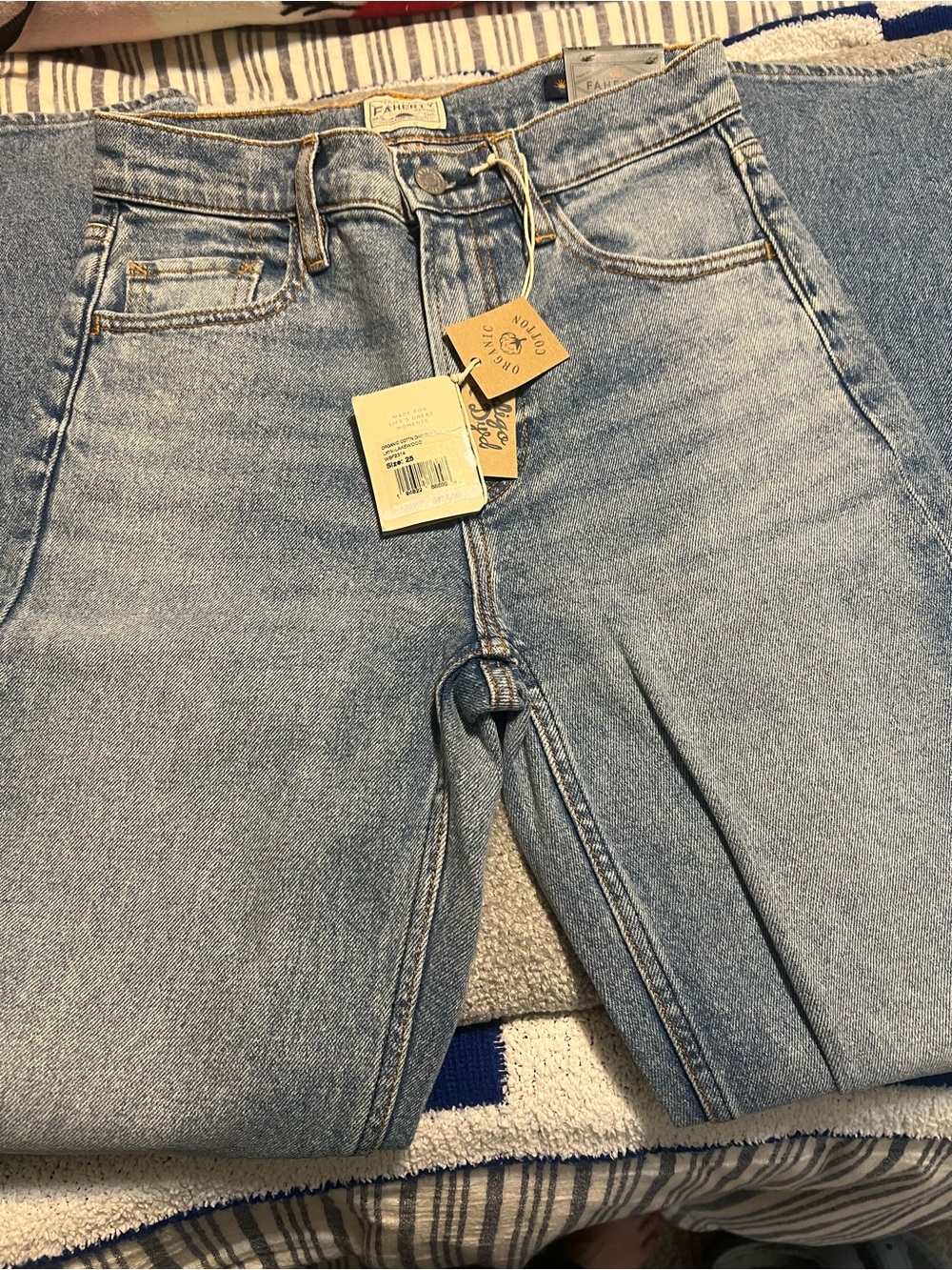 Faherty Slim Straight Jeans